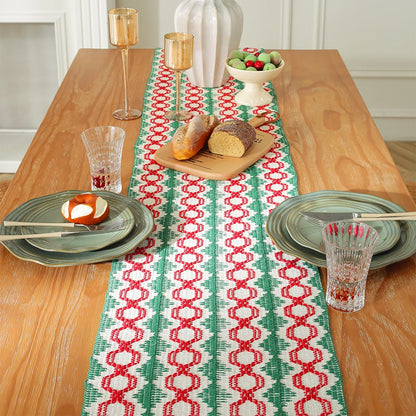 Boho Tassel Table Runner