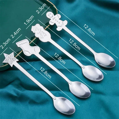 Gingerbread Spoon Set (4-Pack)
