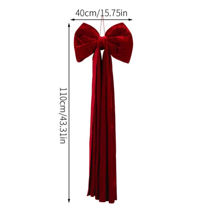 Grand Velvet Bow Ornament