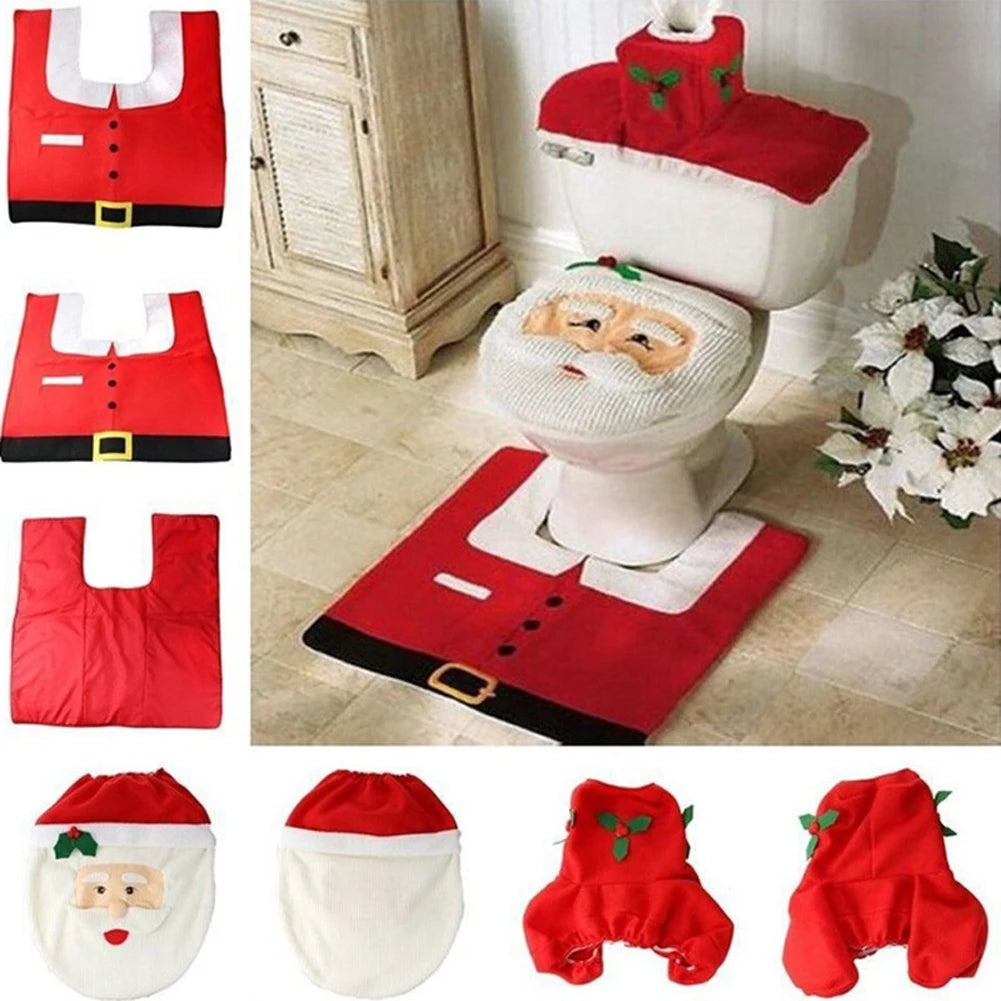 Santa Bathroom Set
