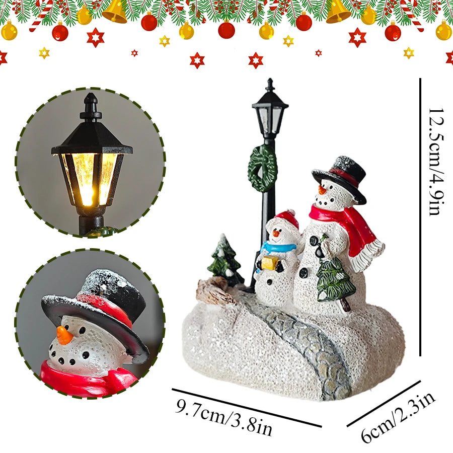 Luminous Holiday Figurines