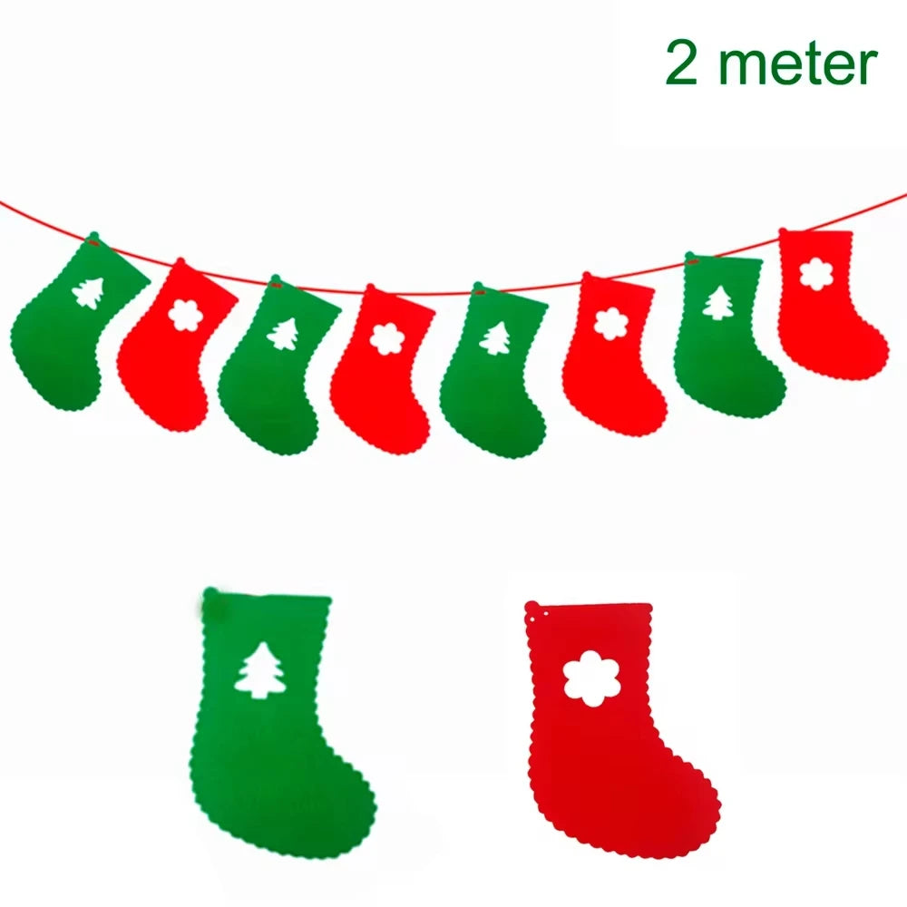 MerryBanner Christmas Garland