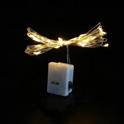GlimmerLite Mini Fairy Strings – Button Battery LED Lights