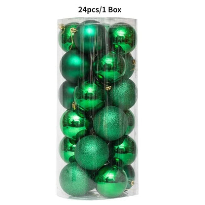 Classic 3CM Christmas Ball Set (36 pcs)