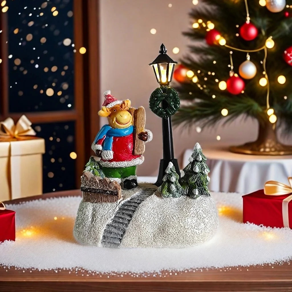 Luminous Holiday Figurines