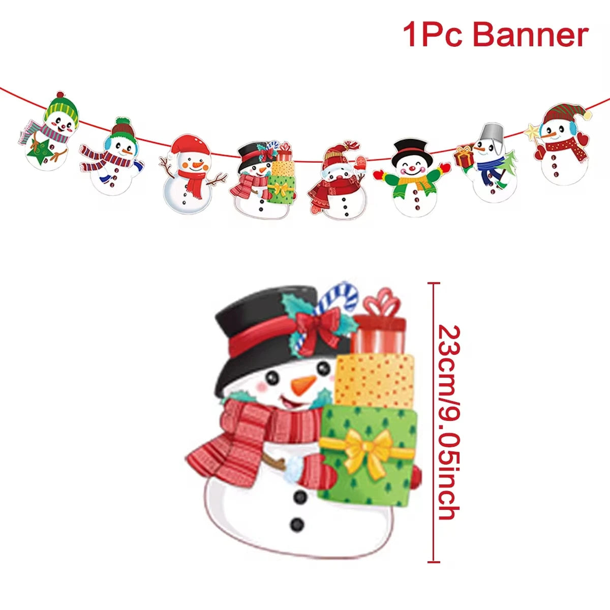 MerryBanner Christmas Garland