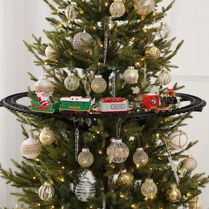 Christmas Train Tree Home