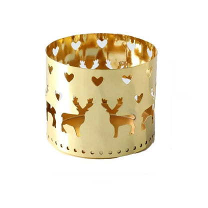 Nordic Iron Elk Candle Holder