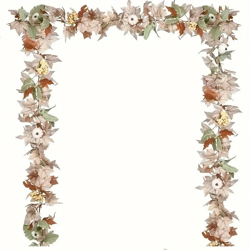 Maple Glow Seasonal Garland (6ft)