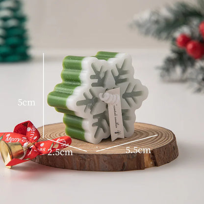 Snowflake Candle