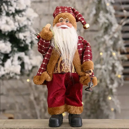 Mini Santa Figurines (Set of 1–4)