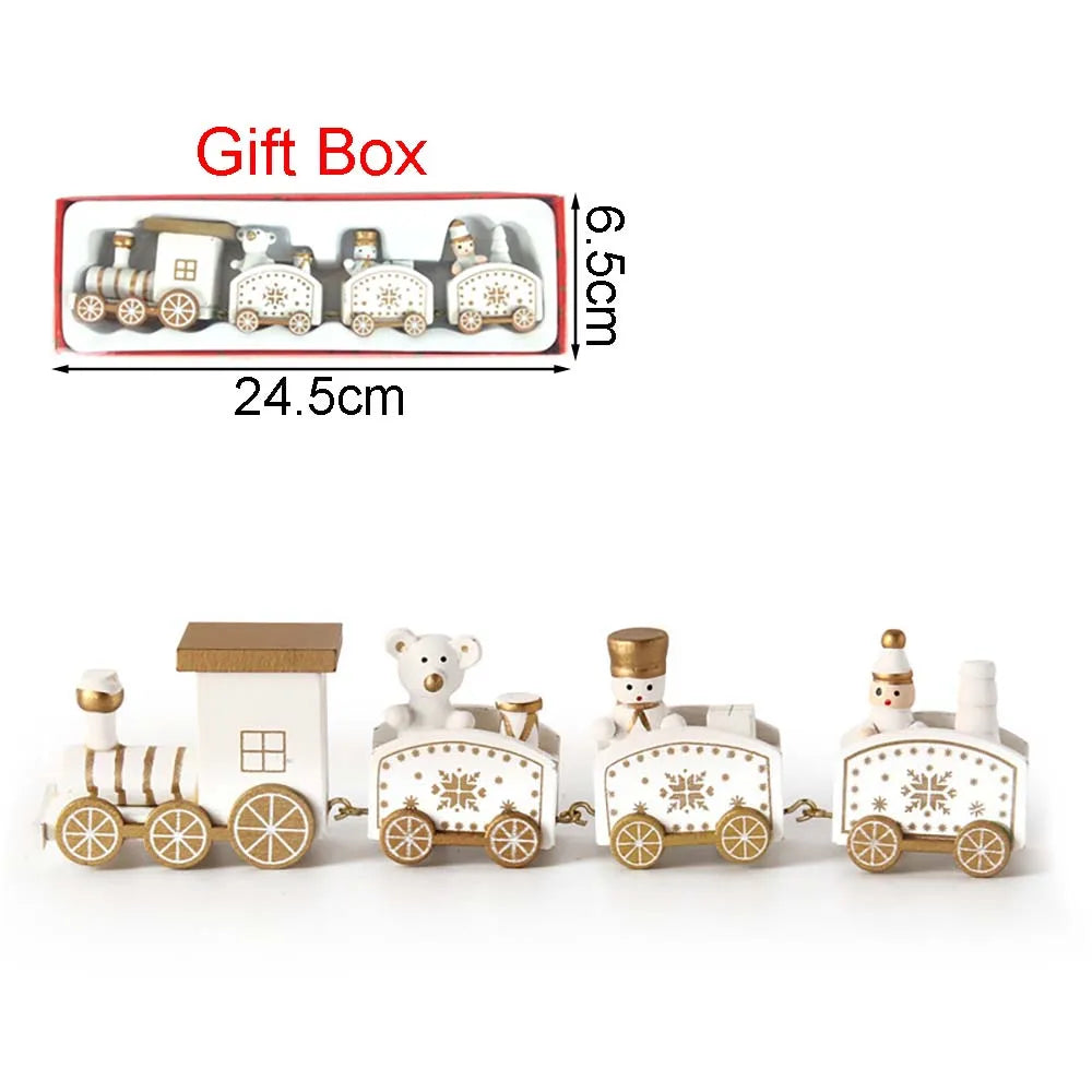 Noel Express Wooden Train