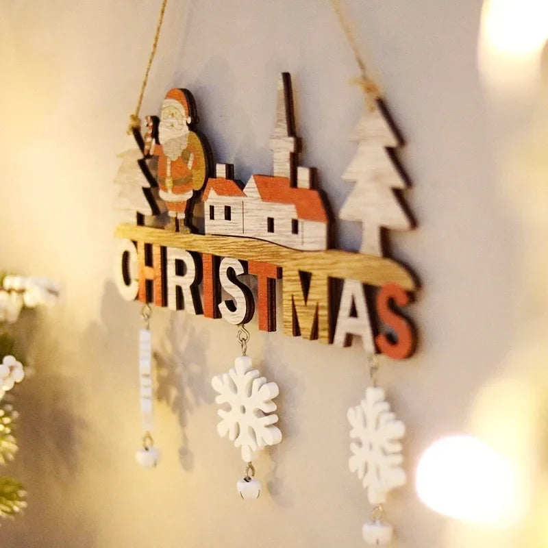 JoyHangs Wooden Christmas Pendants