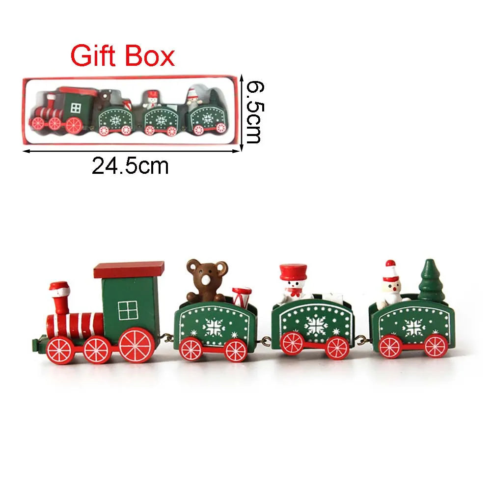 Noel Express Wooden Train