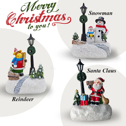 Luminous Holiday Figurines