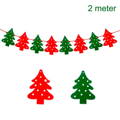 MerryBanner Christmas Garland