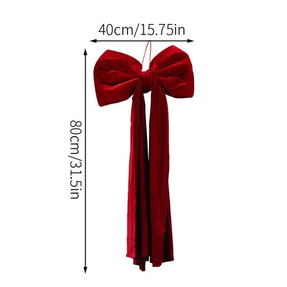 Grand Velvet Bow Ornament