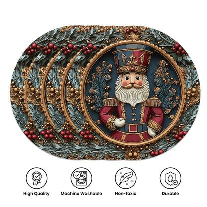 Nutcracker Charm Placemats Set (4 pcs)
