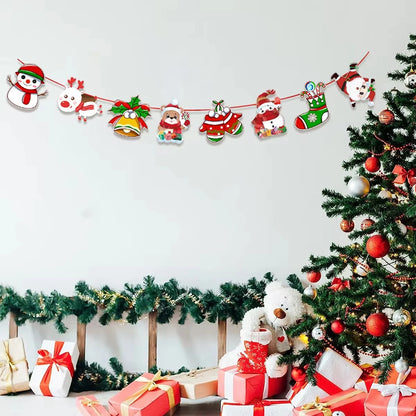 MerryBanner Christmas Garland