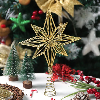 Golden Star Tree Topper