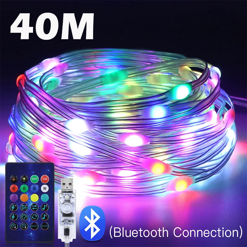 DreamGlow Bluetooth LED Fairy Lights
