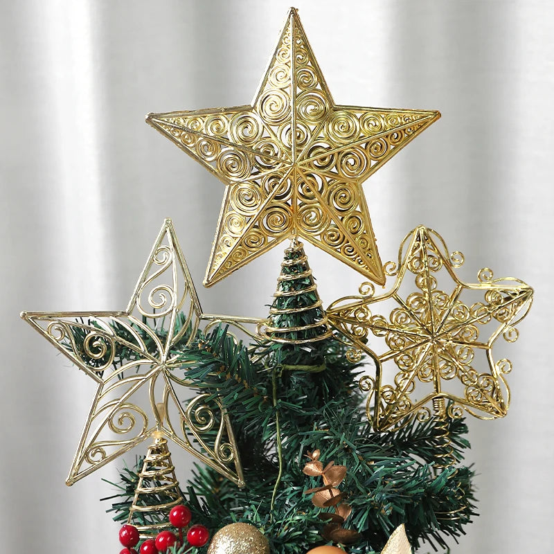 Golden Star Tree Topper