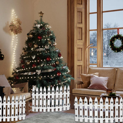 Snow White Christmas Fence Set (5/10pcs)