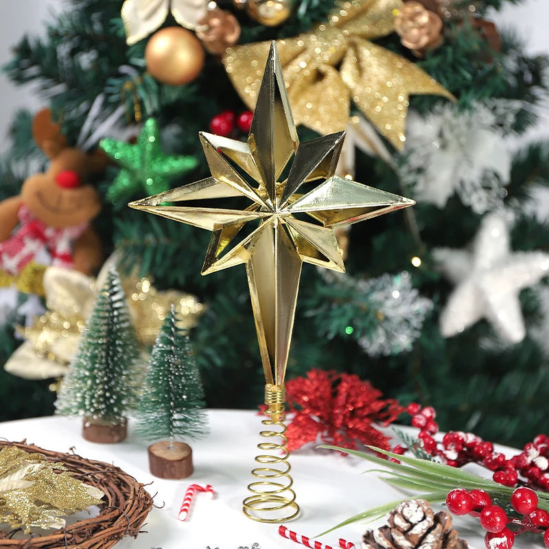 Golden Star Tree Topper