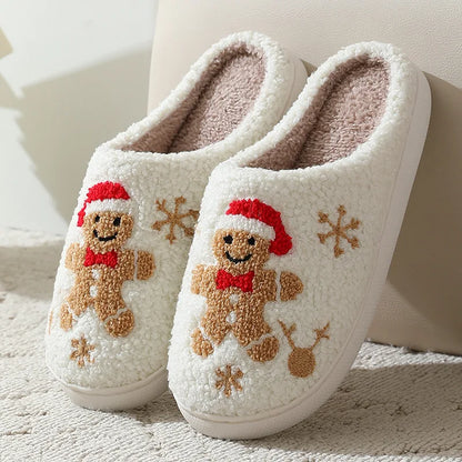 Gingerbread Cozy Slippers