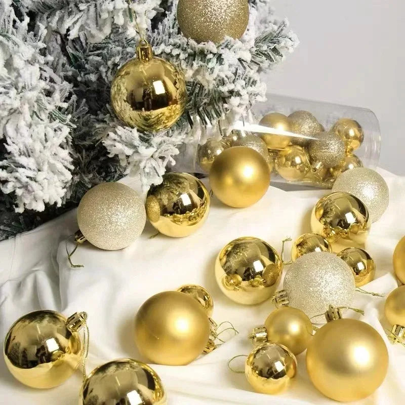 Classic 3CM Christmas Ball Set (36 pcs)