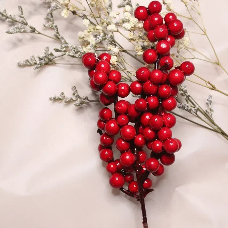 Crimson Berries Stem (50pc)