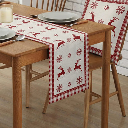Nordic Reindeer Table Runner
