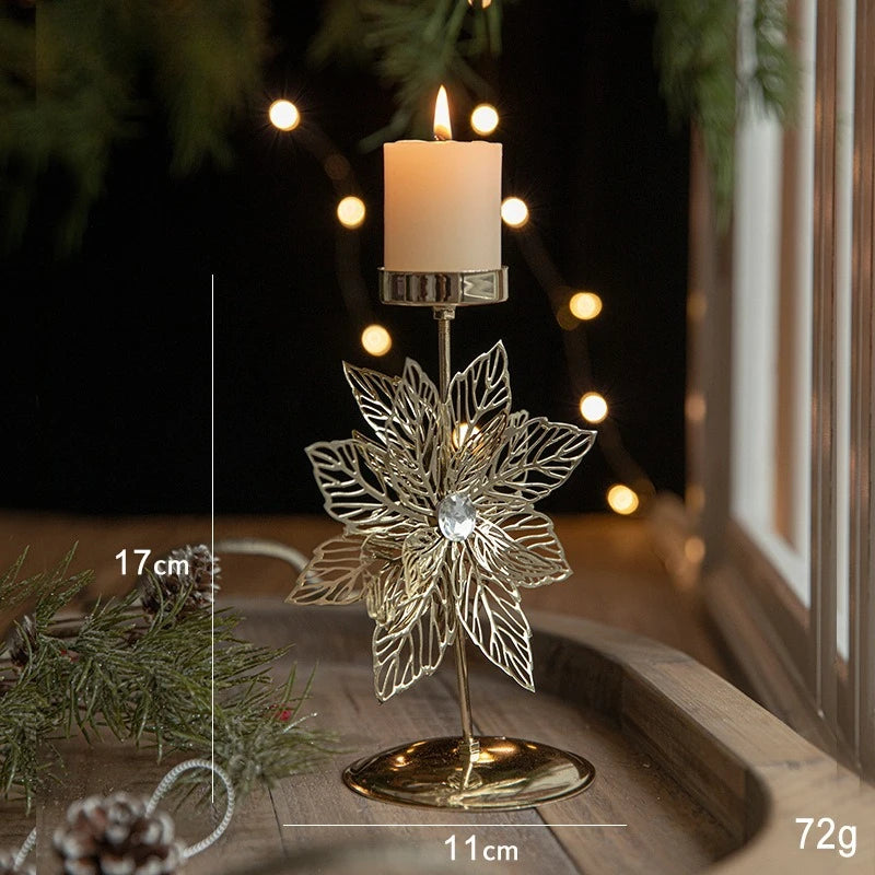 Starlit Elk Candle Holder