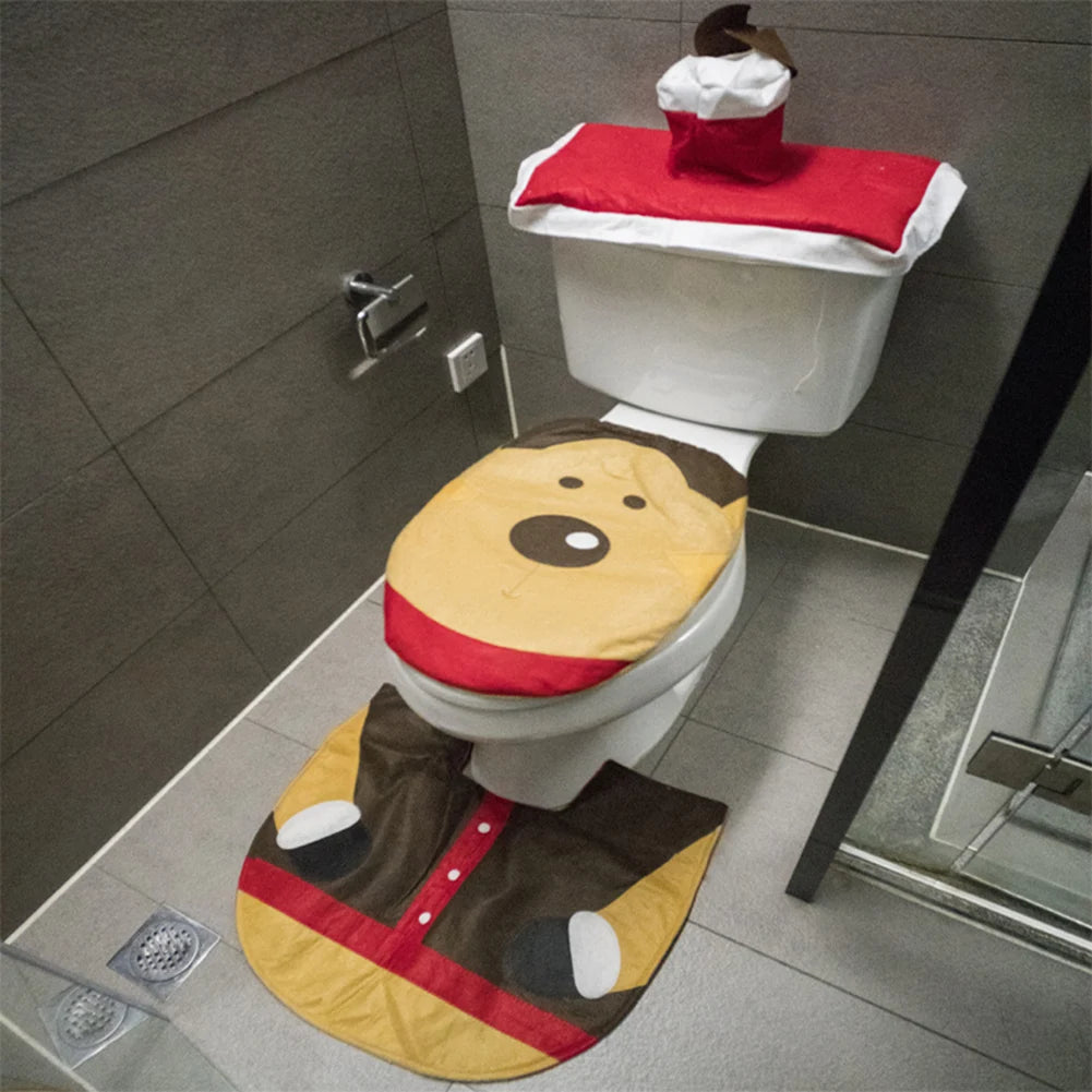 Santa Bathroom Set