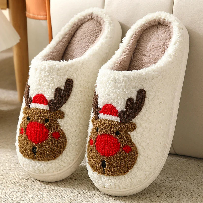 Gingerbread Cozy Slippers