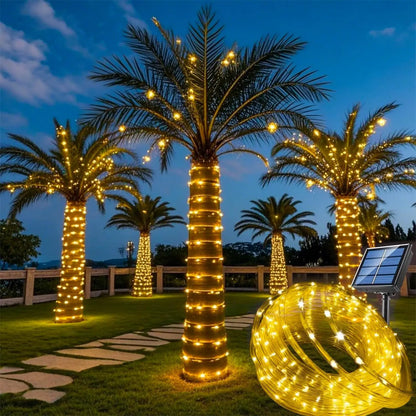LunaGlow Solar Rope Lights