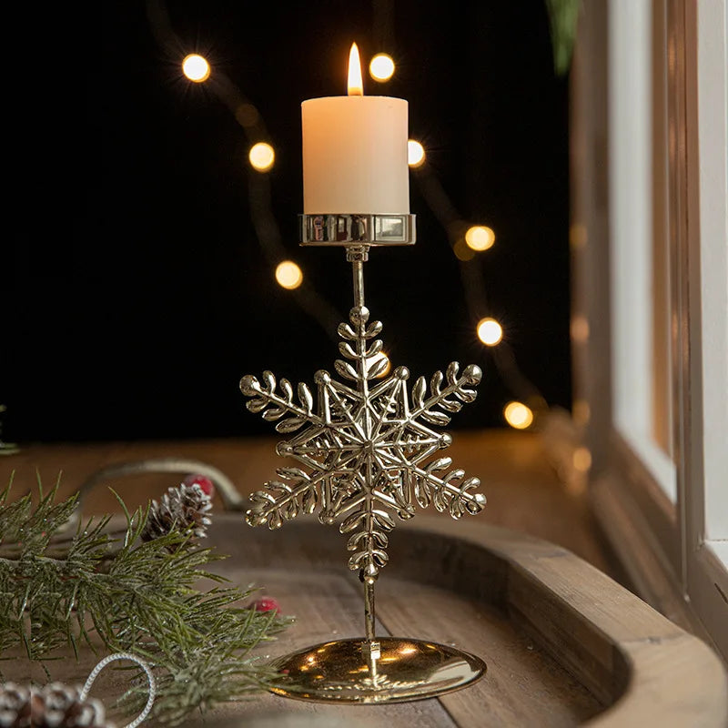 Starlit Elk Candle Holder