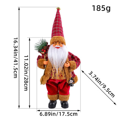 Mini Santa Figurines (Set of 1–4)