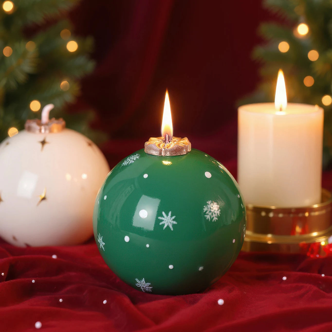 Crystal Sphere Candle