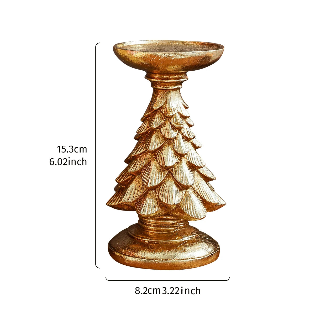 Evergreen Candle Holder