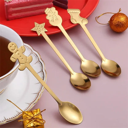 Gingerbread Spoon Set (4-Pack)