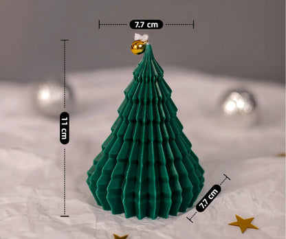 Noël Soy Candle – Handmade Christmas Tree Edition