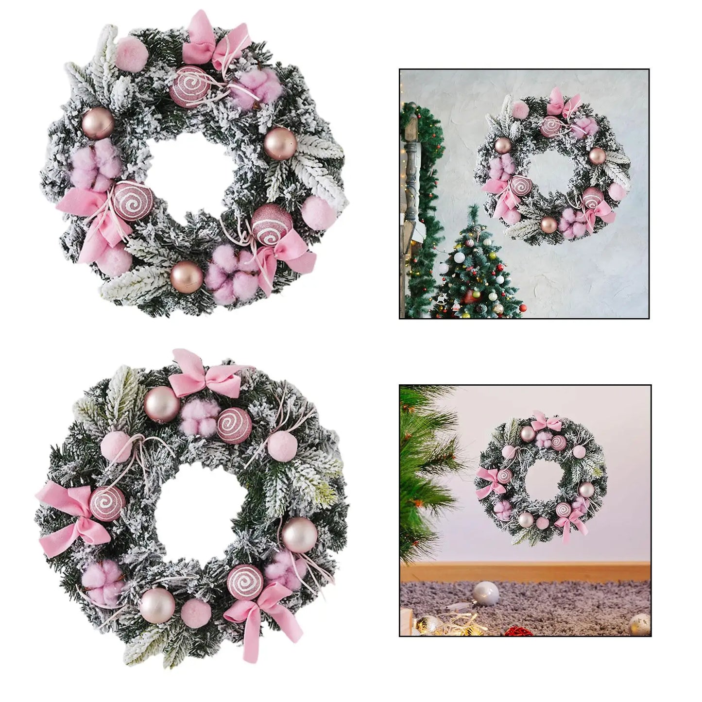 Blush Noel Wreath