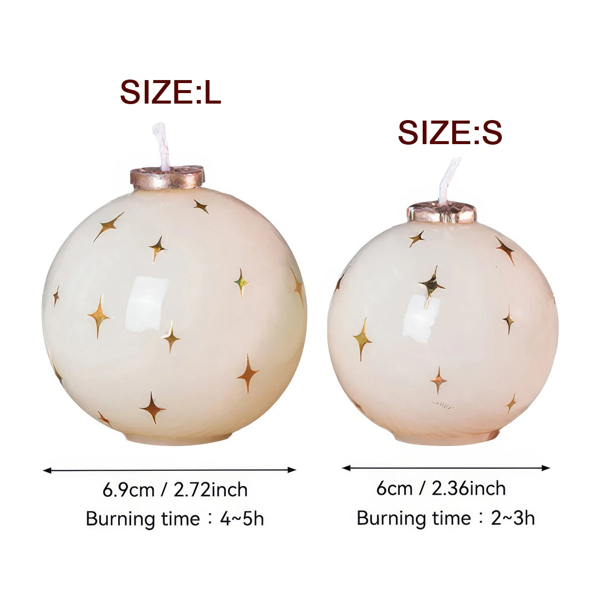 Crystal Sphere Candle