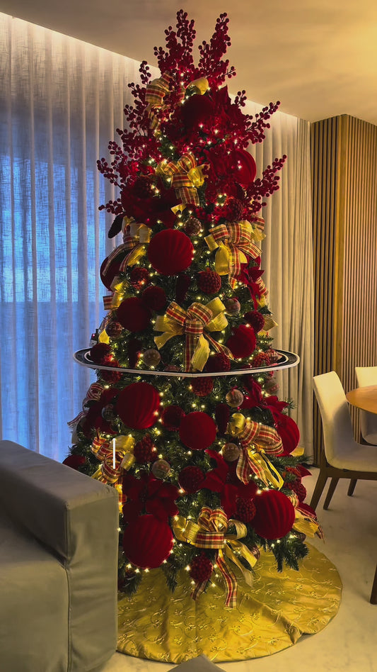 Christmas Train Tree Home